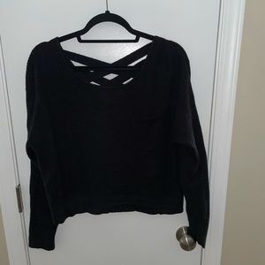 Stylish scoop neck sweater